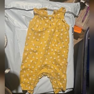 Carter's Bright Yellow Baby Top